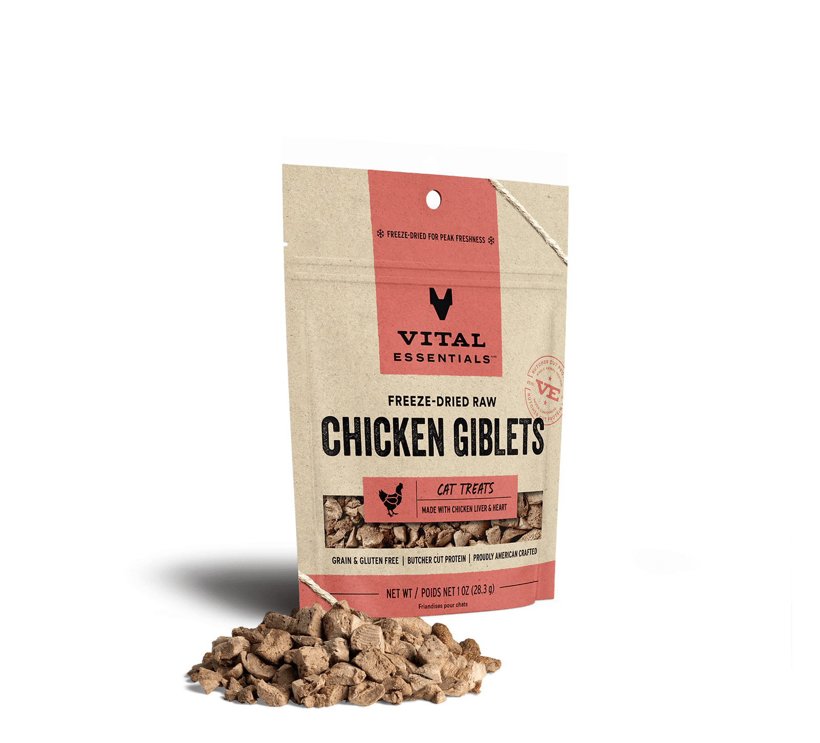 Freeze Dried Chicken Giblets