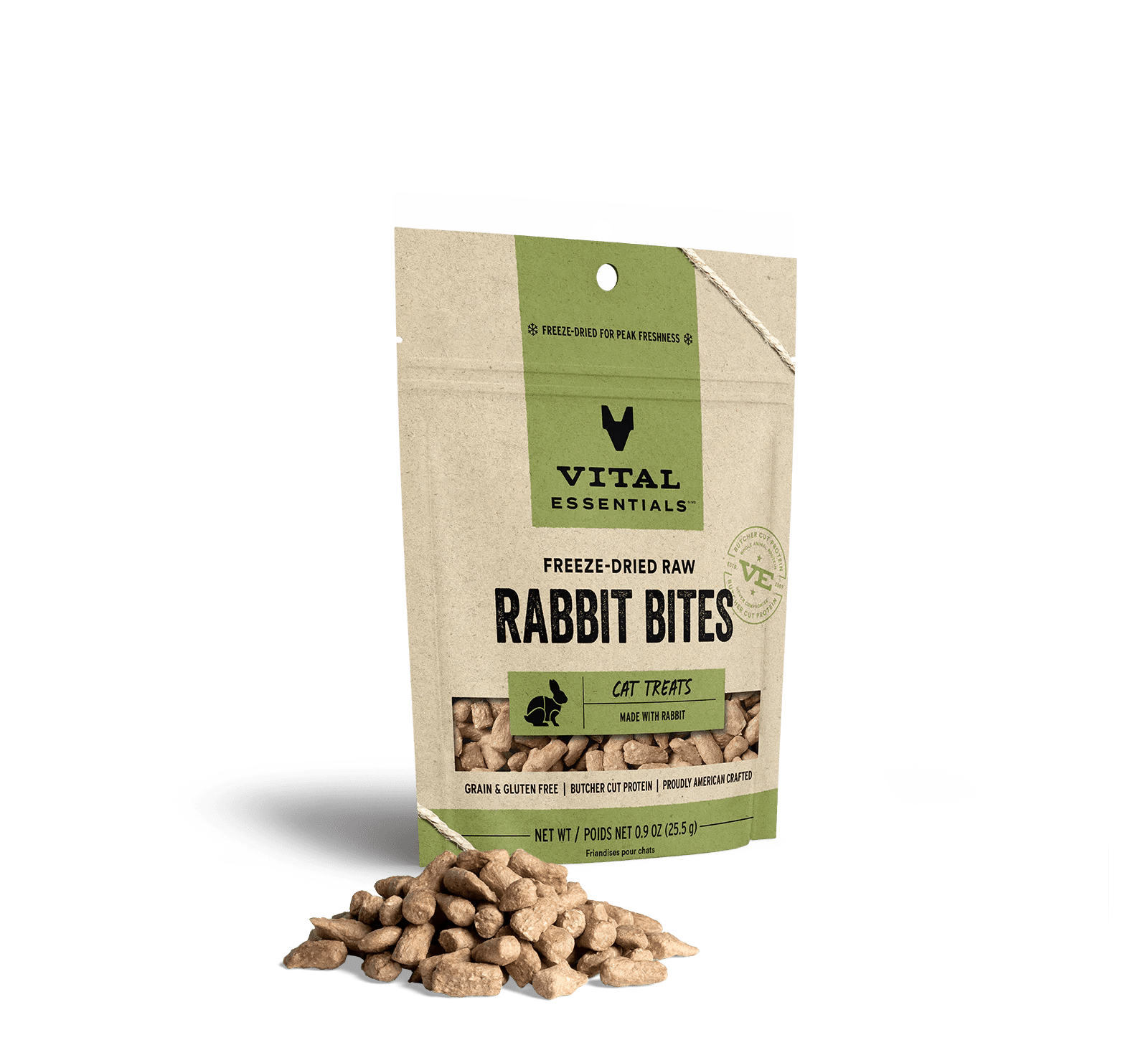 Freeze Dried Rabbit Bites