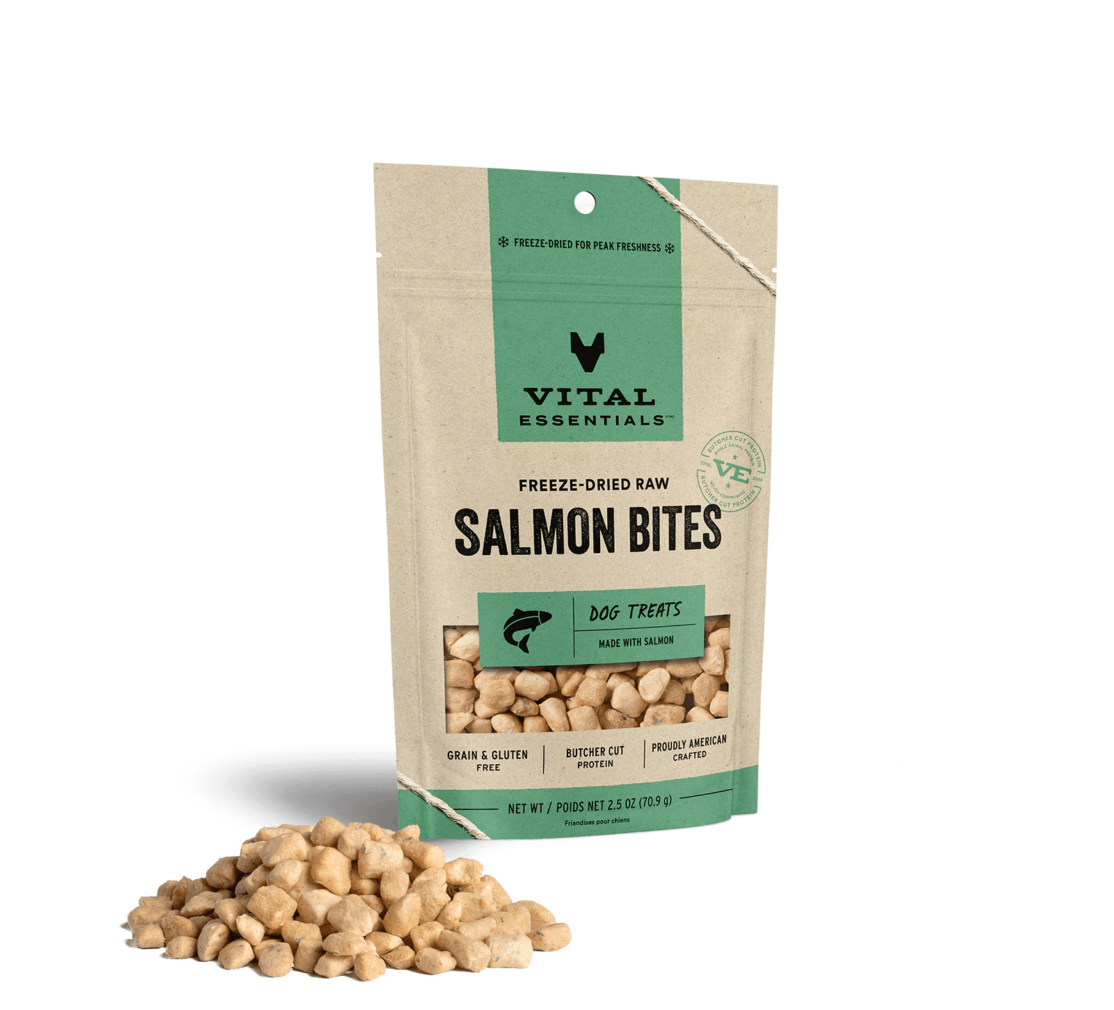 Freeze Dried Salmon Bites