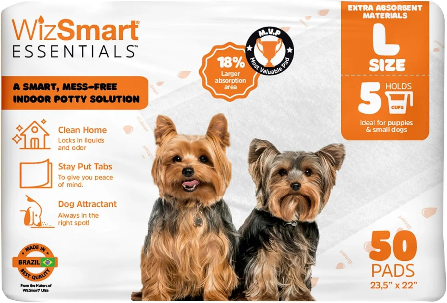WizSmart Essentials Pads - Large