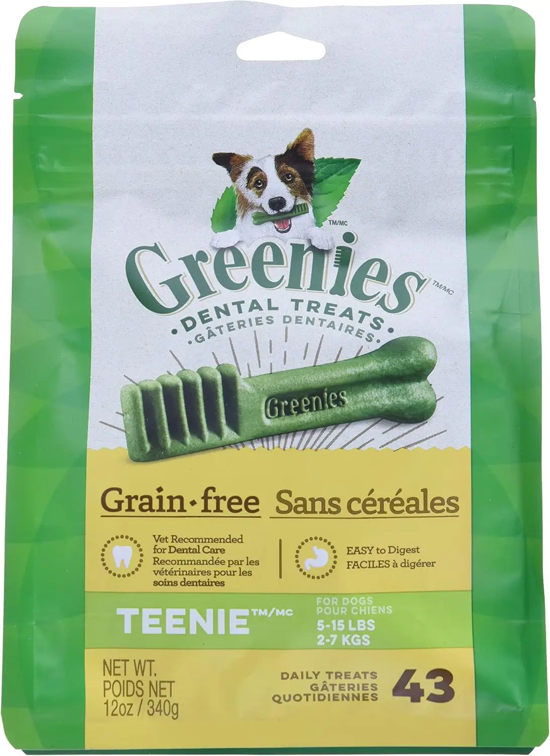 Greenies Grain-Free Dental Treat - Teenie
