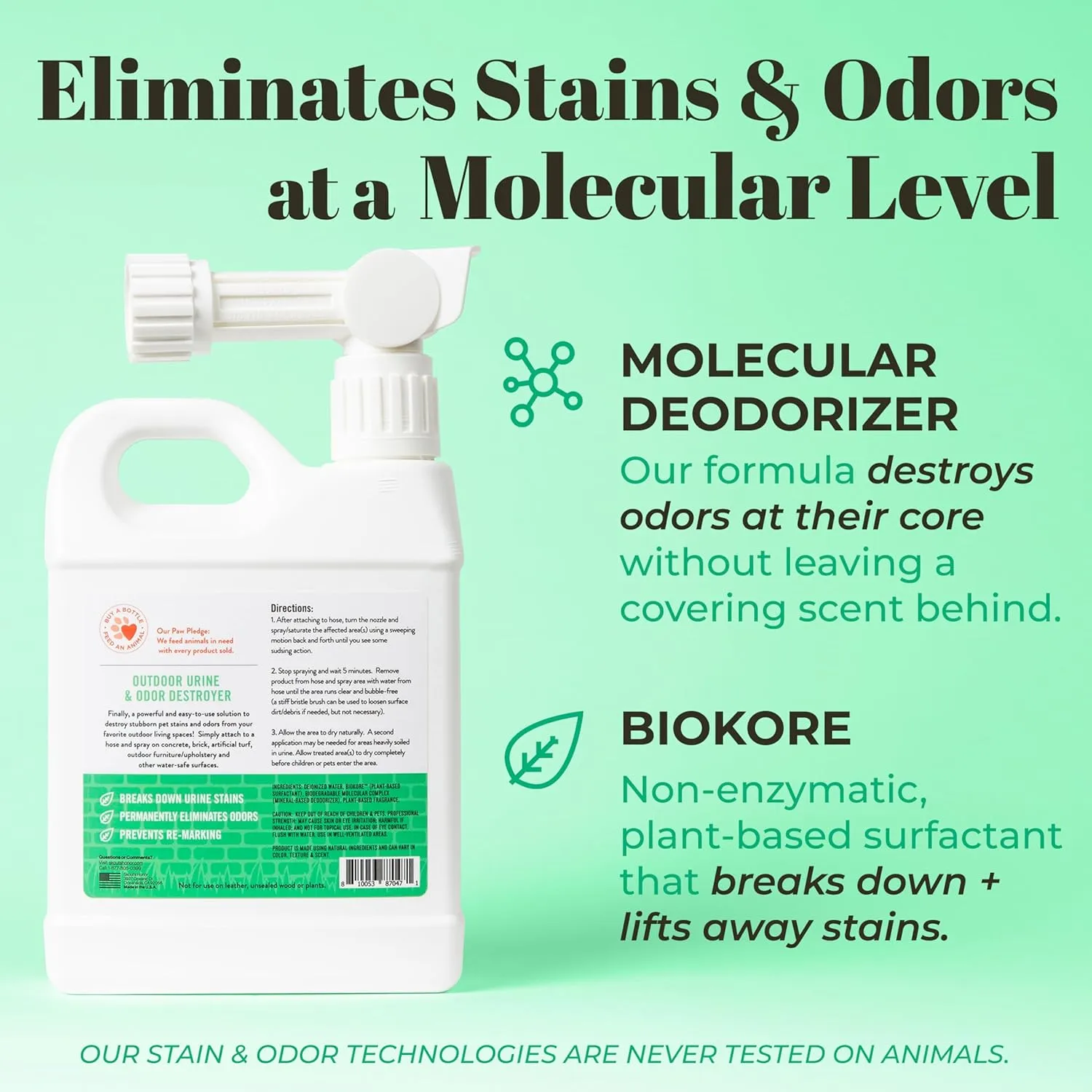 Urine & Odor Remover - Dog