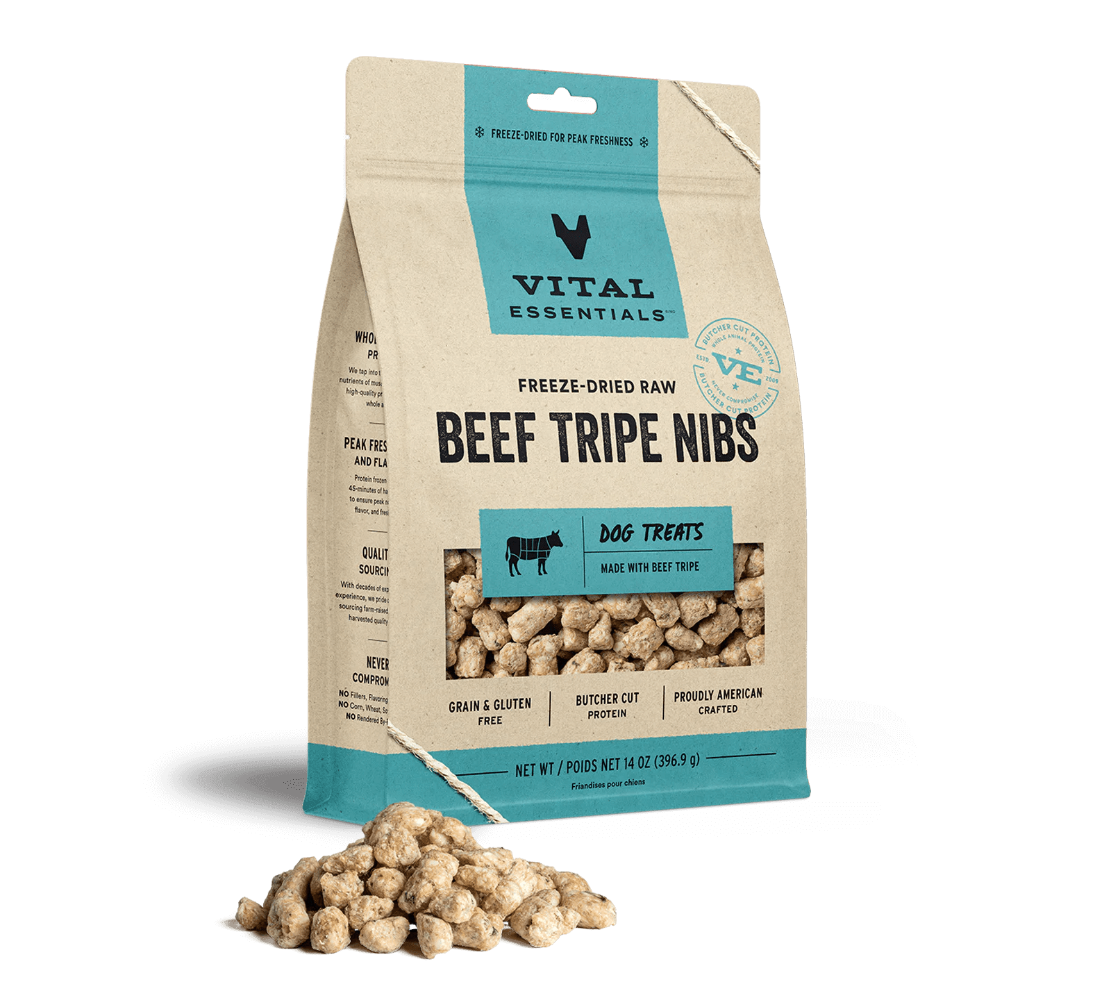 Freeze Dried Beef Tripe Nibs
