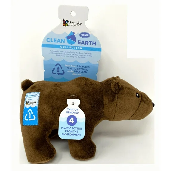 Clean Earth Plush Bear - Small