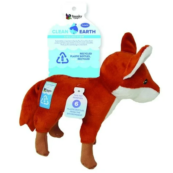 Clean Earth Plush Fox - Small