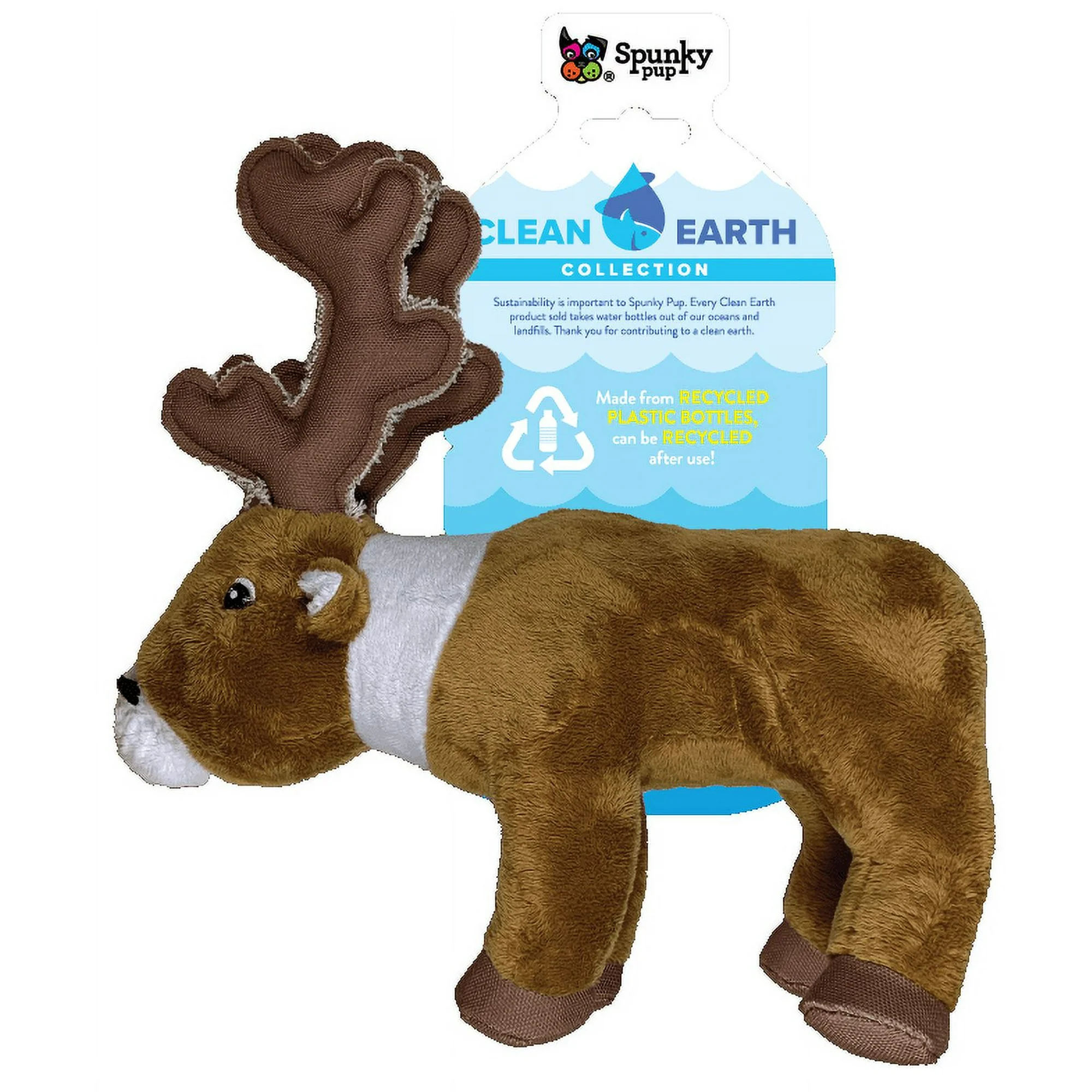 Clean Earth Plush Caribou - Small