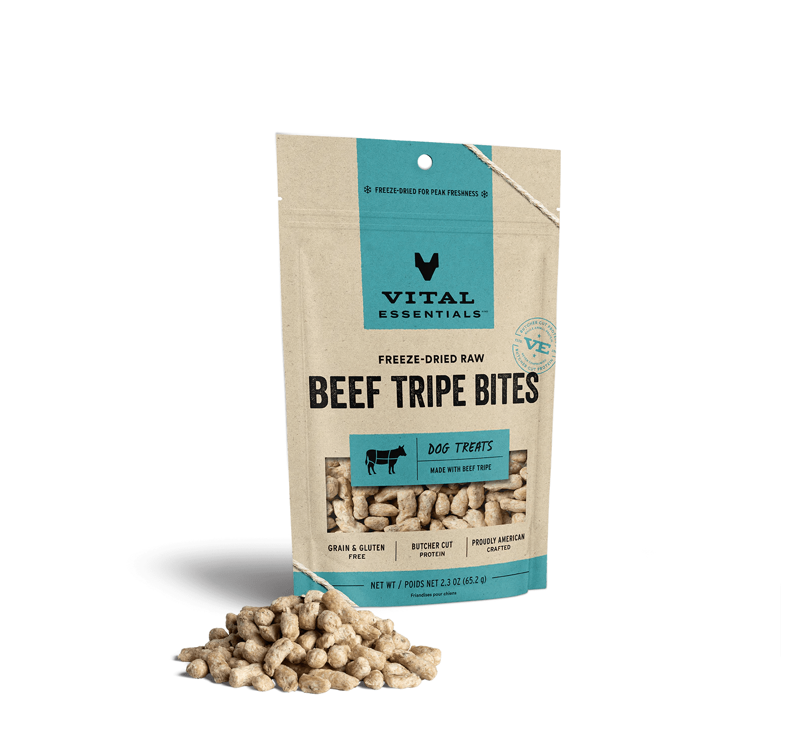 Freeze Dried Beef Tripe Bites