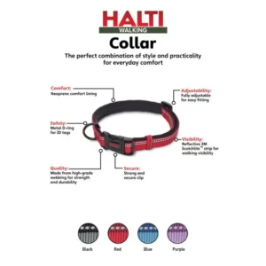 HALTI Collar (8" - 12") - Red
