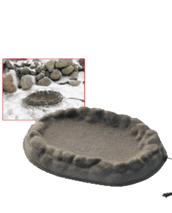 Four Seasons Birdbath - Tan