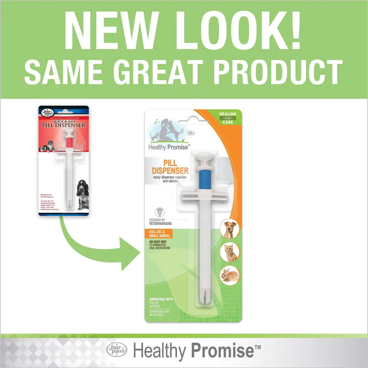 Healthy Promise Quick & Easy Pill Dispenser for Puppies/Small Animals