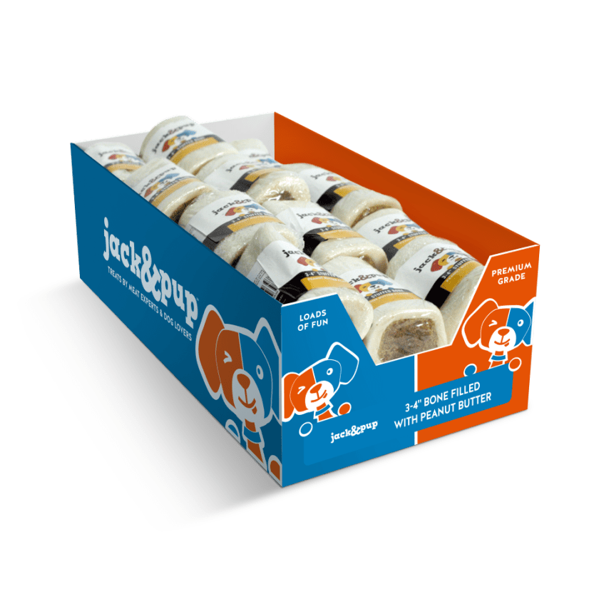Filled Bone - Peanut Butter (Wrapped)
